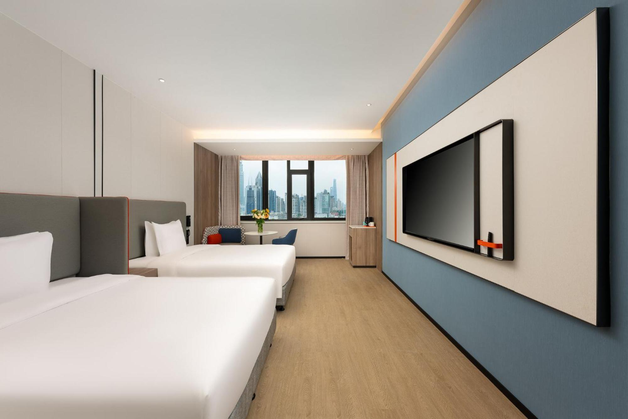 Holiday Inn Express Shanghai Jing'An Temple By Ihg Exteriér fotografie