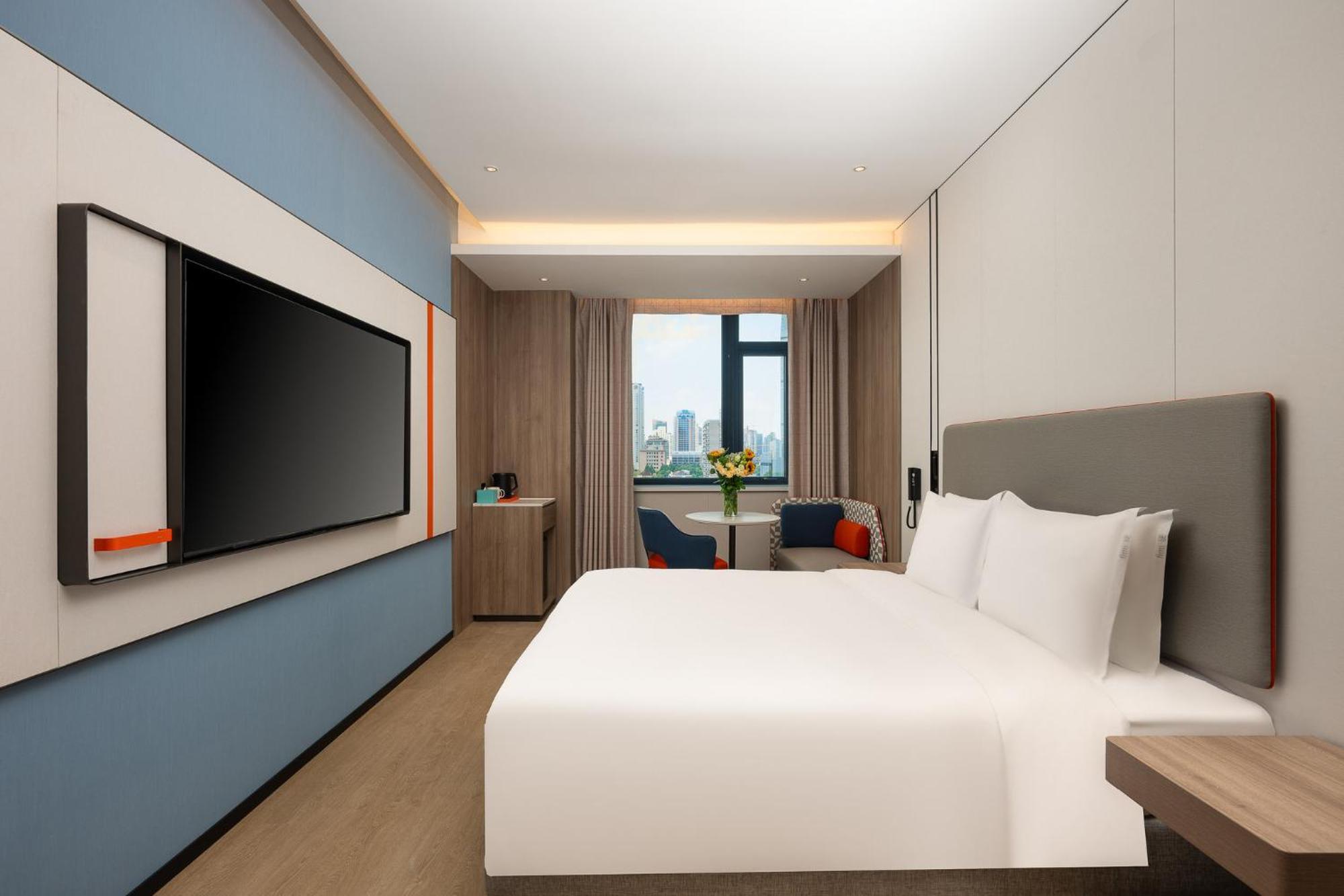 Holiday Inn Express Shanghai Jing'An Temple By Ihg Exteriér fotografie